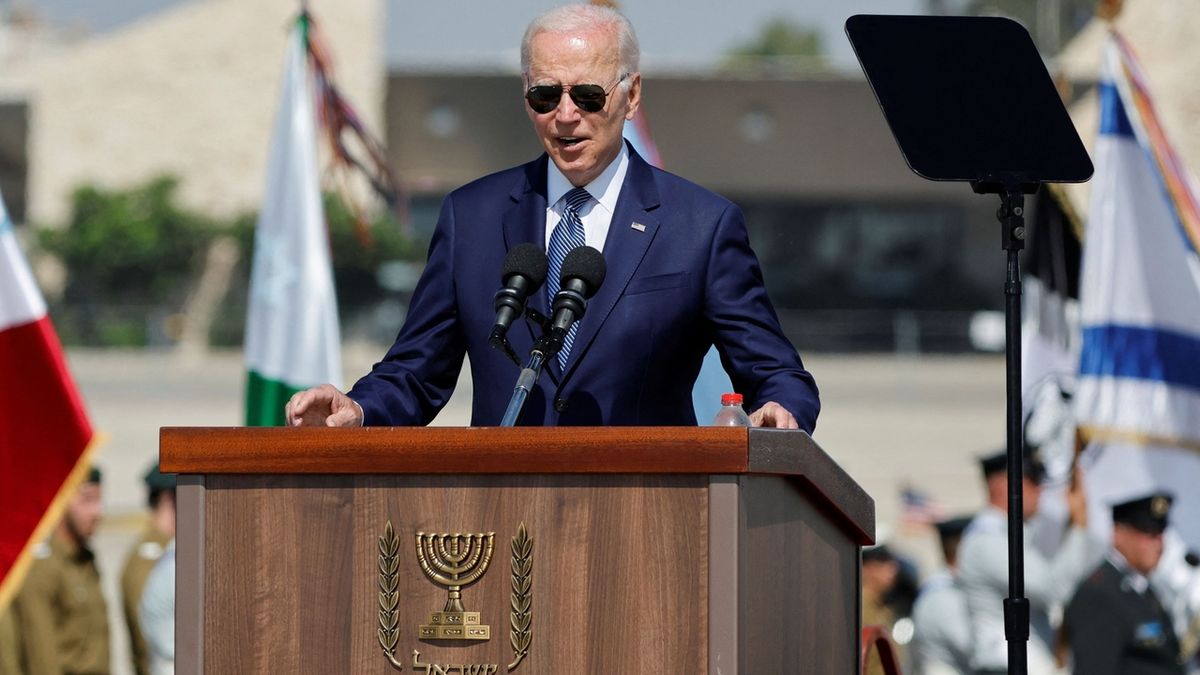 Biden dorazil do Izraele. Cílem cesty je posílení obrany regionu